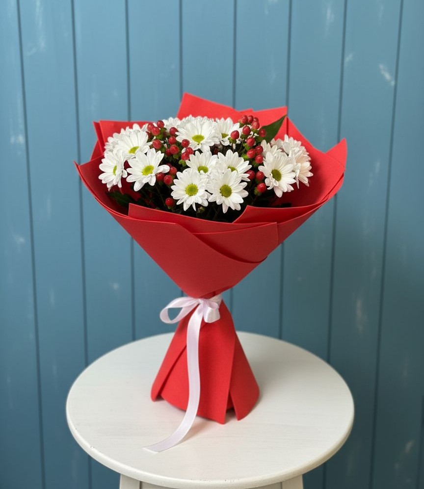 Букет цветов из: Хризантемы в Ефимово