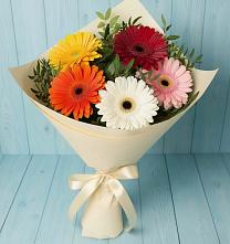 Букет цветов из:  Герберы в Ефимово