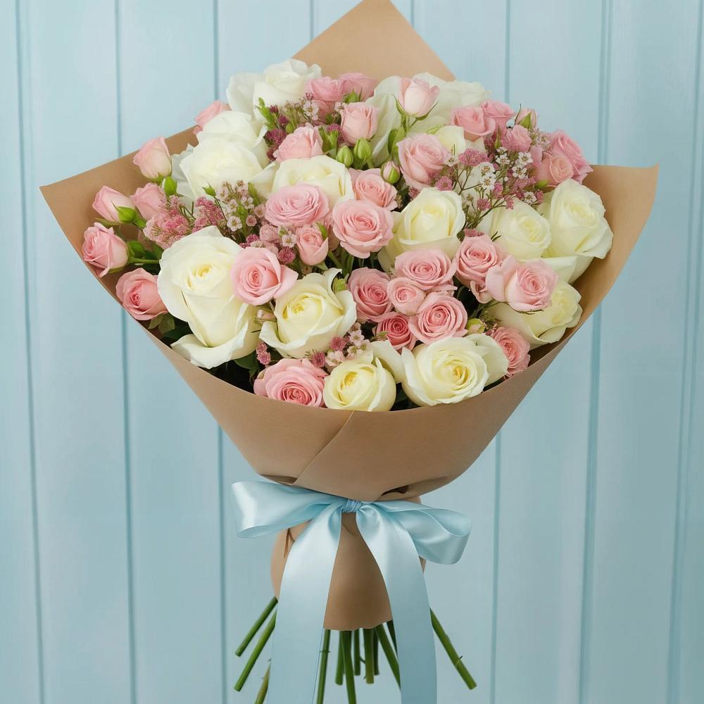 Букет цветов из: Розы в Ефимово