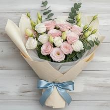 Букет цветов из:  Лизиантусы в Ефимово