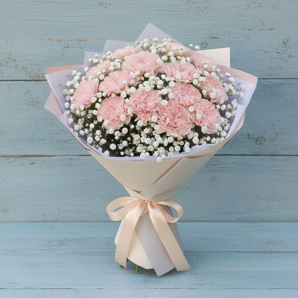 Букет цветов из: Гвоздики в Ефимово