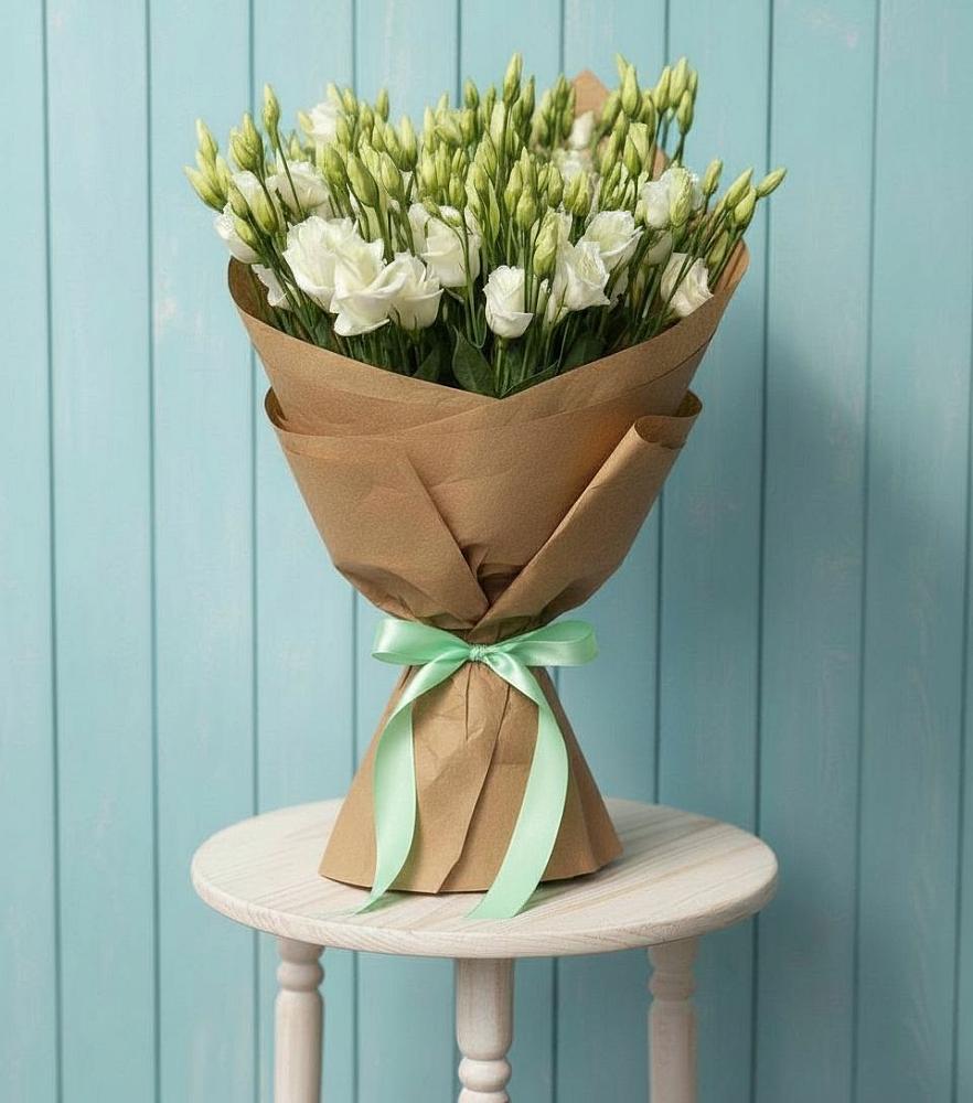 Букет цветов из: Лизиантусы в Ефимово