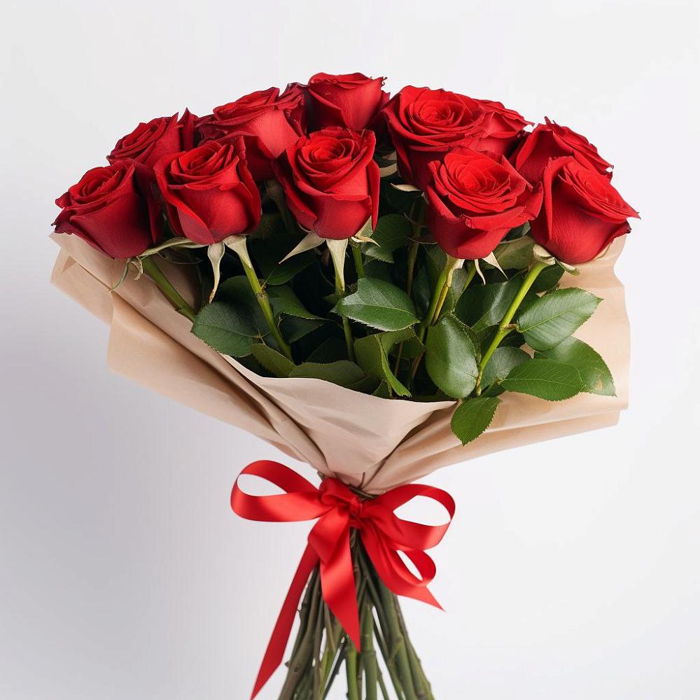 Букет 11 Красных роз Эдлесс Лав в Ефимово