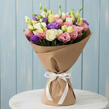 Букет цветов из:  Лизиантусы в Ефимово